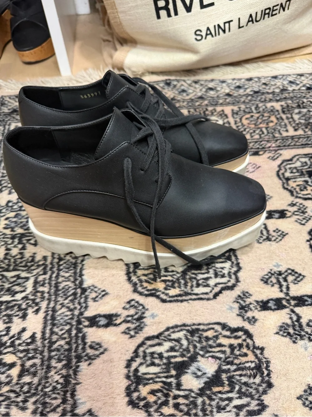 Stella McCartney chunky wood